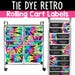 Editable Groovy Hippie Binder Covers and Spines Tie Dye Classroom Decor ...