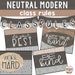 Editable Boho Classroom Rules Posters Neutral Boho Classroom Decor ...