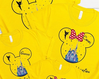 Disney Matching Shirts, Disney Family Vacation Shirt, Disney Shirts, Disney Trip, Disney Vacation Shirts, Disney Family Shirts, Custom Shirt