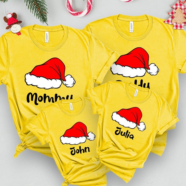 Matching Family Christmas Shirts, Family Christmas Shirt, Matching Xmas Tees, Custom Christmas Tee, KT186