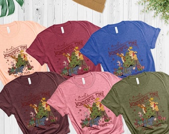 Winnie The Pooh Christmas Shirt, The Most Wonderful Time Of The Year Winnie The Pooh Christmas Lights Shirt, Christmas Shirt, Pooh Shirt
