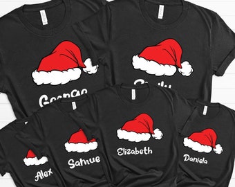 Christmas Gift For Family, Family Christmas Shirt, Matching Xmas Tees, Custom Christmas Tee, KT186