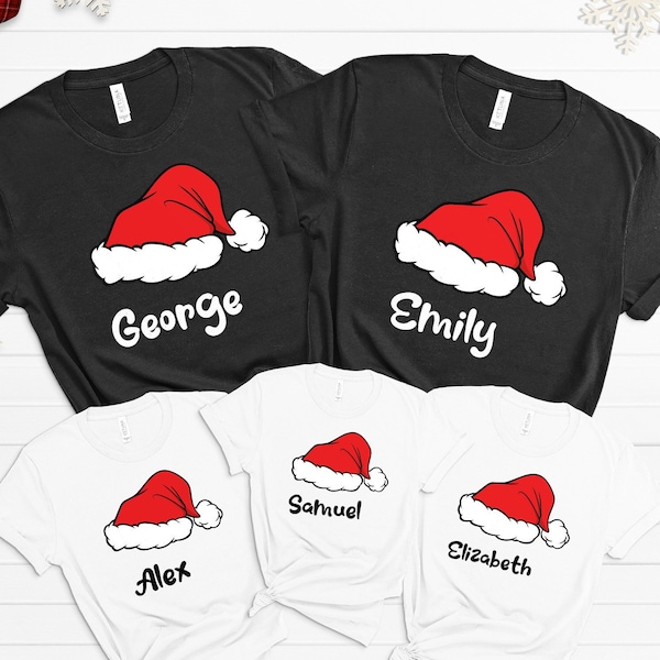 Family Christmas Shirt, Matching Xmas Tees, Custom Christmas Tee, Family Christmas Shirts