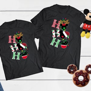 Ho Ho Ho Christmas, Disney Christmas Tee, Christmas Gift, Disney Family Shirt, Matching Family Tees, Disney Sweater, Disney Cruise Tshirt