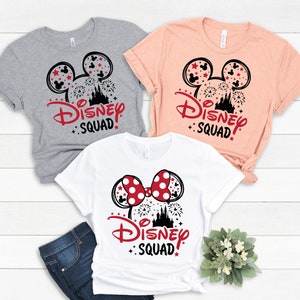 Disney squad family shirts sale