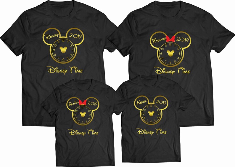 etsy disney family shirts