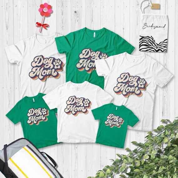 Dog Mom Shirt Personalized Names Dog Mom Shirt Custom Dog Mom