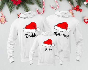 Sweat-shirts assortis pour la famille, Sweats à capuche assortis, Tenues de famille, Pulls de Noël, Sweat-shirts de Noël, KT186