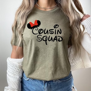 Disney Cousin Squad, Disney Cousins Trip, Disney Trip, Disney Cousin Shirts, Disney Cousin Matching Shirt, Disney Cousin Crew Shirts, Disney