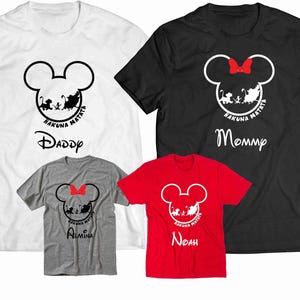 Disney Shirts, Hakuna Matata Shirt, Animal Kingdom shirts, Disney matching shirts, Disney Animal Kingdom Shirt, Disney Family Shirts