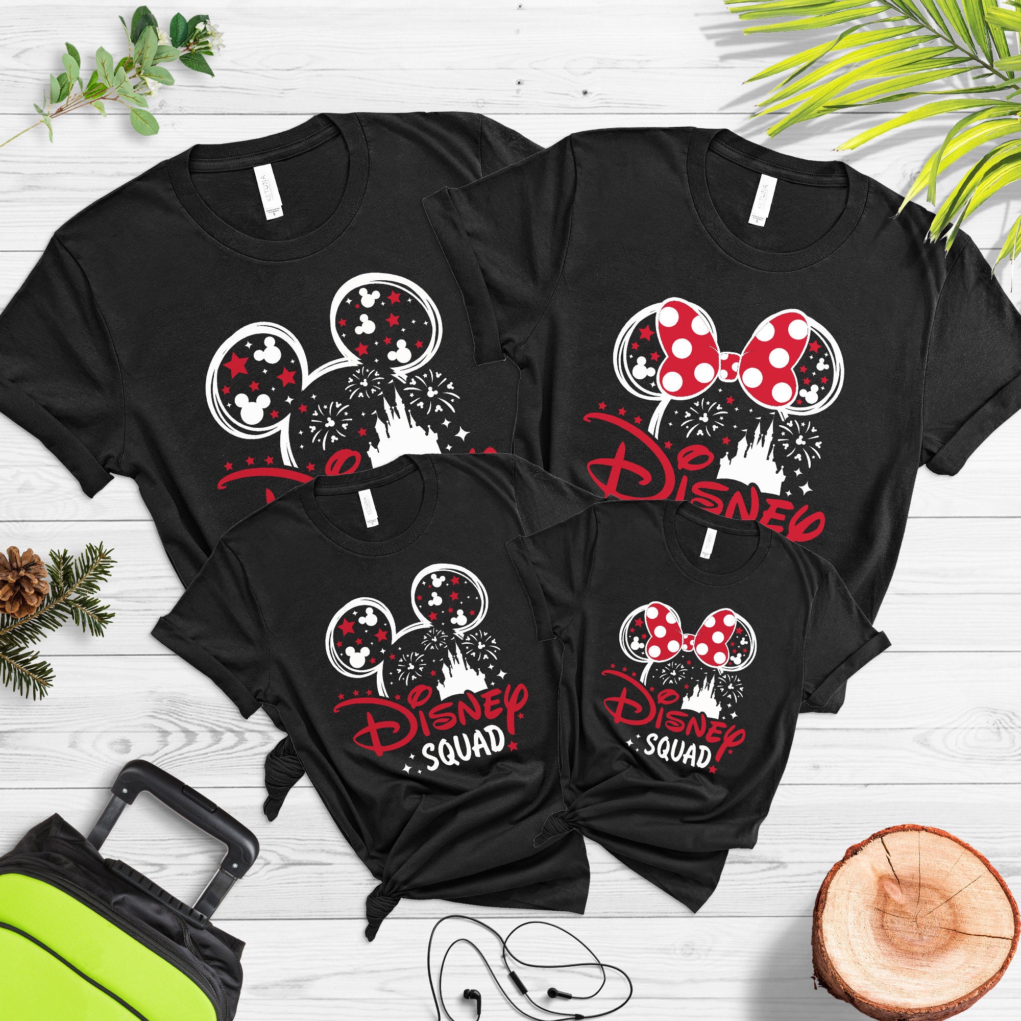 Discover Camiseta Familia Disney World 2024 Disney Squad para Hombre Mujer y Niño