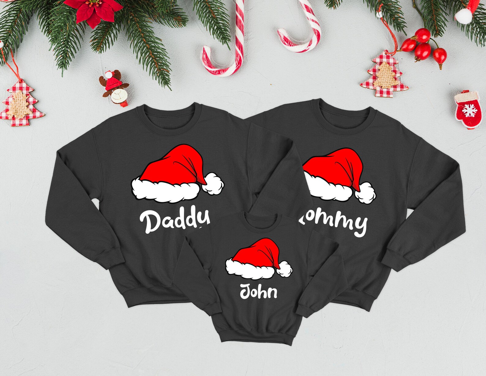 Family Matching Sweatshirts Matching Hoodies Family Outfits Etsy
