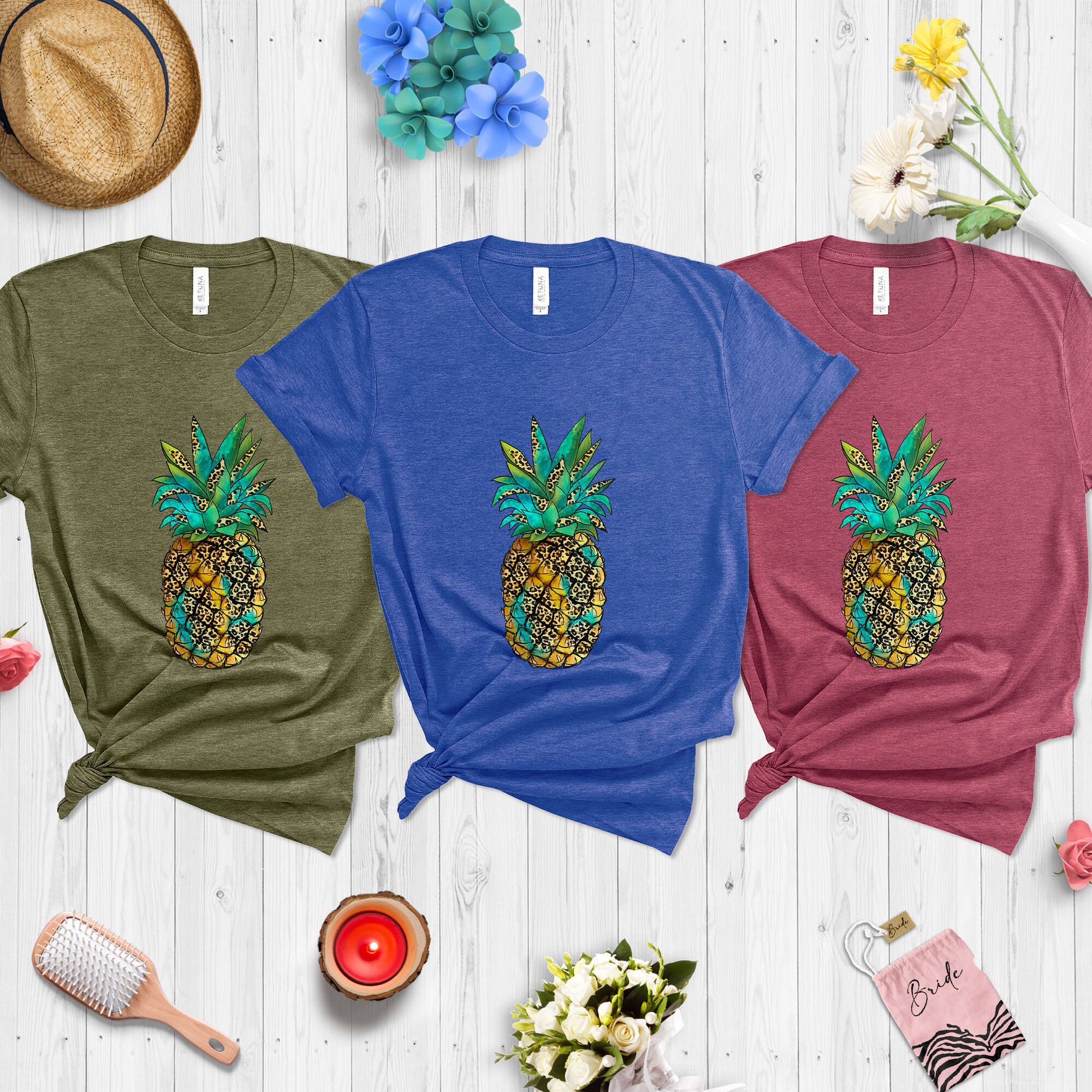 Pineapple shirt shop etsy