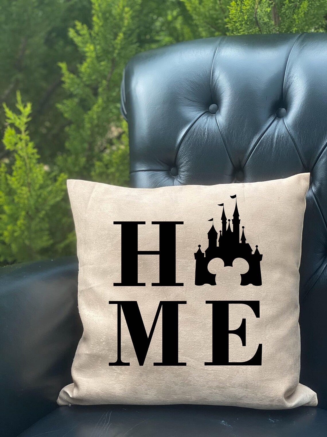 Disney Pillow Custom Decor Personalized Pillow Custom Quote Etsy