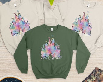 Family Sweatshirt, Disneyworld Sweat,Disney Castle Sweatshirt, Disney Family Sweatshirt, Castle Sweatshirt, Disney Castle Sweatshirt