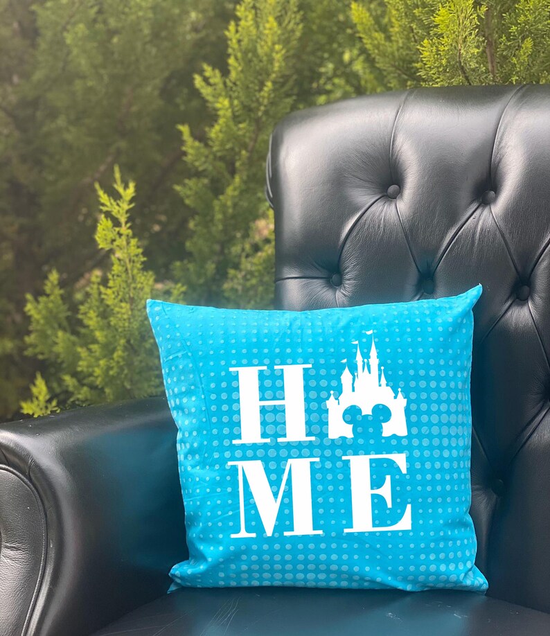 Disney Pillow Custom Decor Personalized Pillow Custom Quote Etsy
