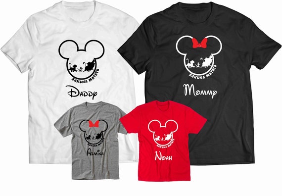 animal kingdom matching shirts