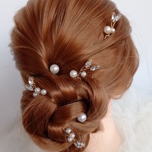 Bridal Hair Pins, Haarschmuck Braut, Hochzeit Haarschmuck, Haarnadel image 8