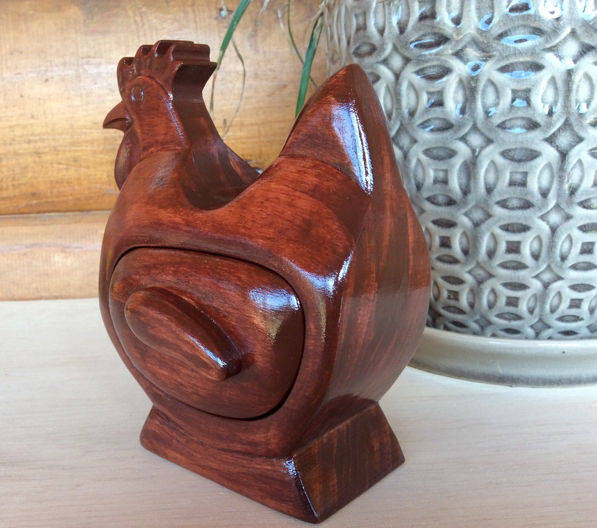 Hen box Chicken keepers gift Rhode Island Red chicken Etsy