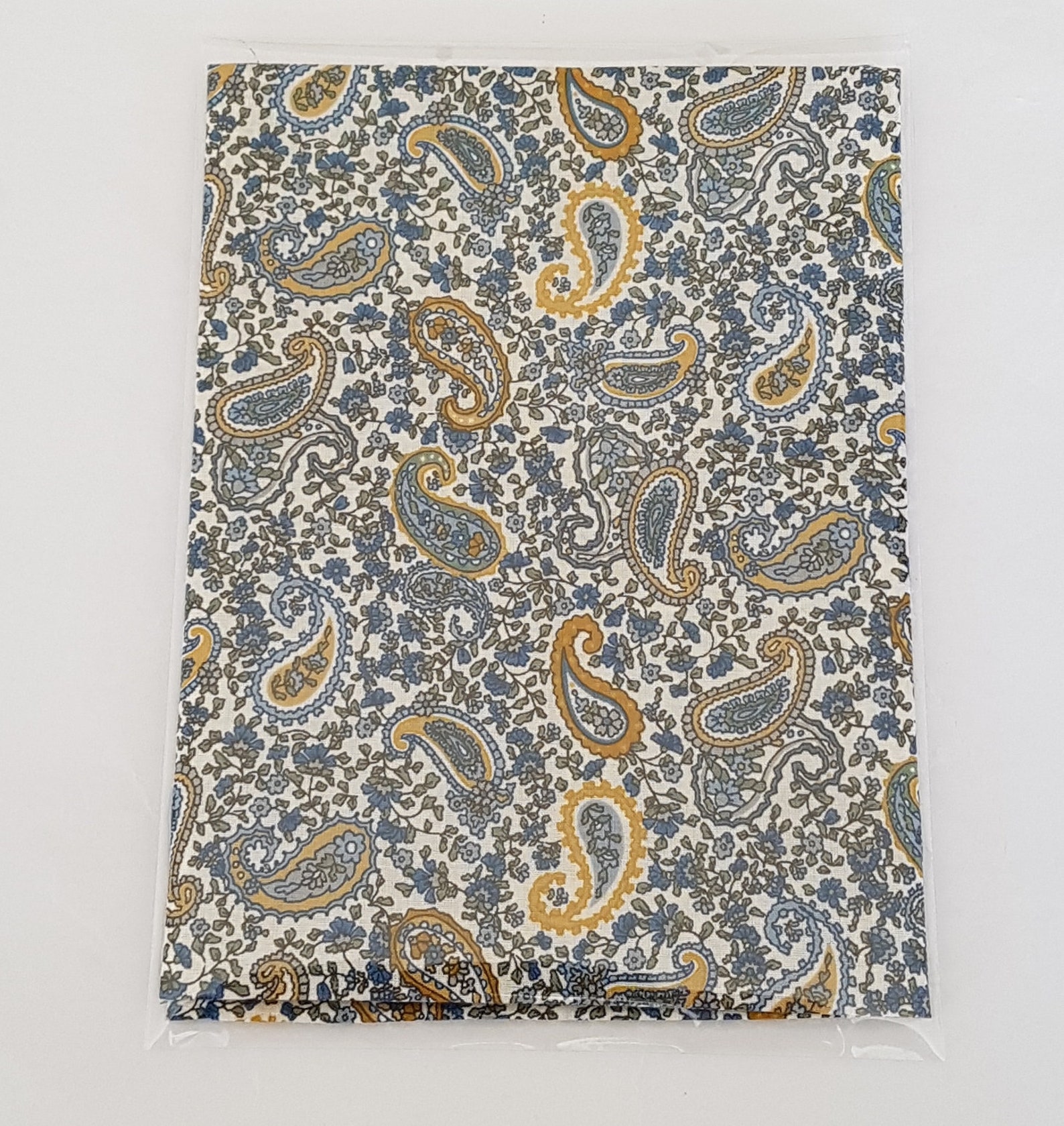 Hankie 100 Cotton Lawn Paisley Handkerchief 34 X 34cm Etsy