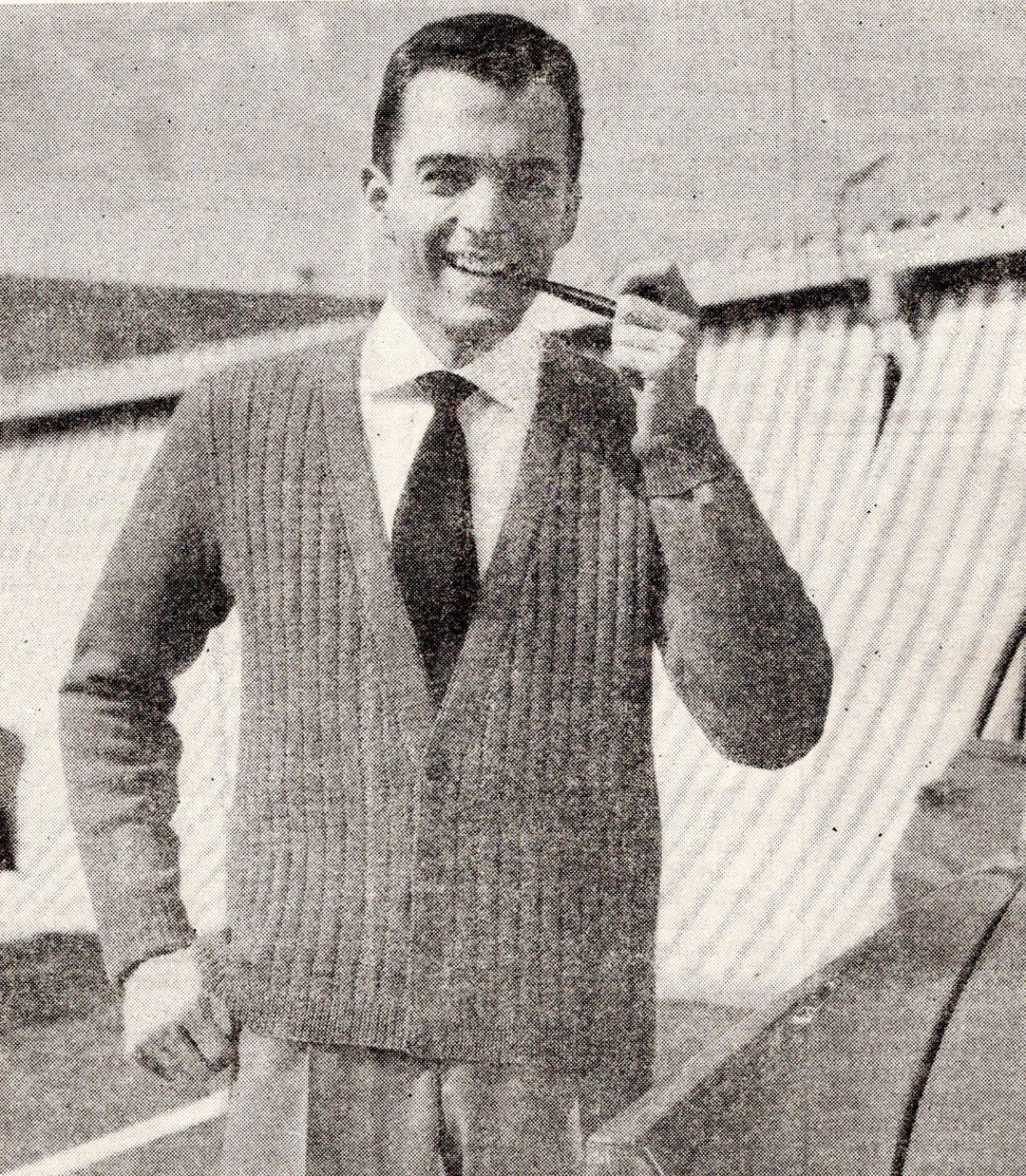1963 Vintage Knitting Pattern for Men's Cardigan PDF - Etsy