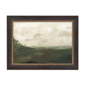 Moody Scenery | Scenery Oil Painting Print | Countryside Painting | Landscape Painting | Moody Painting Print | Country Landscape Art Print