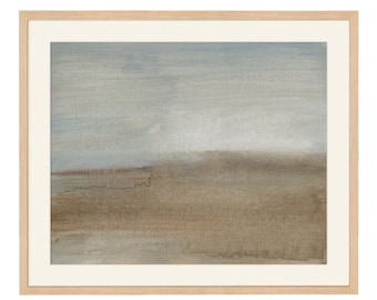 Earthly. Oversized Abstract Watercolor. Earth Tones Wall Art. Large Watercolor Loose Painting. Modern Abstract Watercolor Painting.