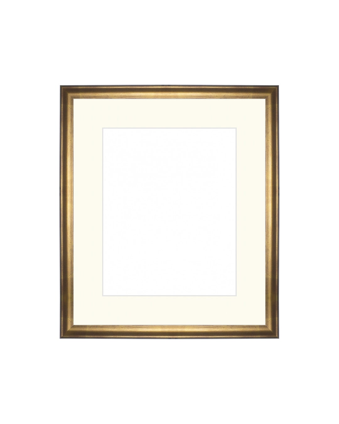 Muted Gold Frame. Contemporary Gold Frame 5x7. Gold Frame 8x10. Gold