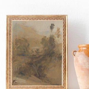 Abstract Landscape II. Abstract Artwork. Modern Abstract Painting. Large Abstract Wall Art. Abstract Modern Painting. Frame Print Abstract. image 3