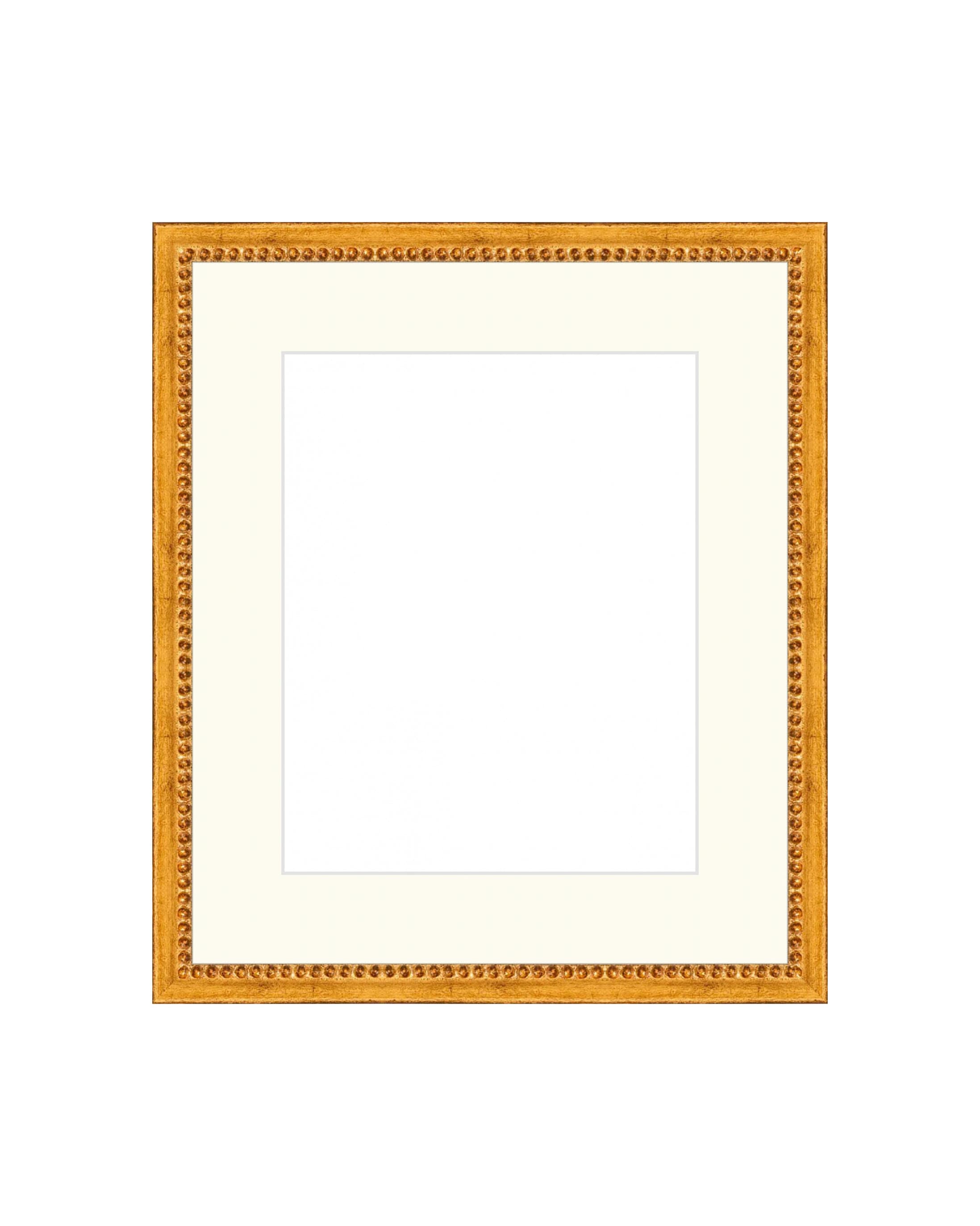 Gold Beaded Frame. Gold Frame Wall Art. Gold Frame 5x7. Etsy