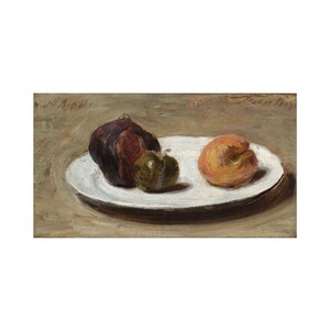 Still Life Fruits on a Plate