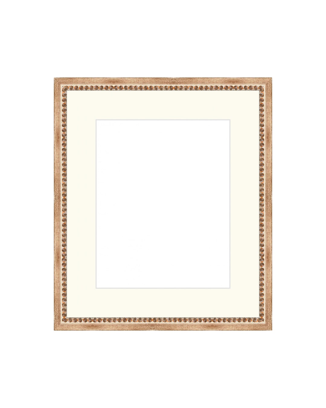 Silver Beaded Frame. Custom Sizes Frame 5x7 8x10 11x14. Etsy