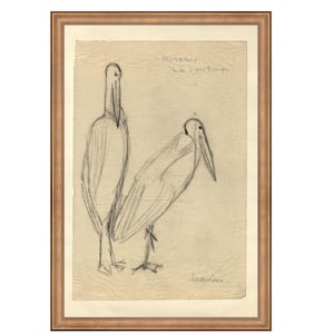 ART PRINT Bird Sketch Print | Animal Sketch Printed Art | Bird Vintage Art Print | Bird Wall Decor | Bird Prints Vintage. Vintage Animal Art