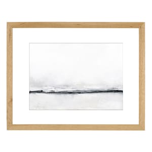 Black and White Abstract Print | Neutral Abstract Art Print | Neutral Abstract Artwork | Neutral Abstract Landscape | Monochrome Art Print