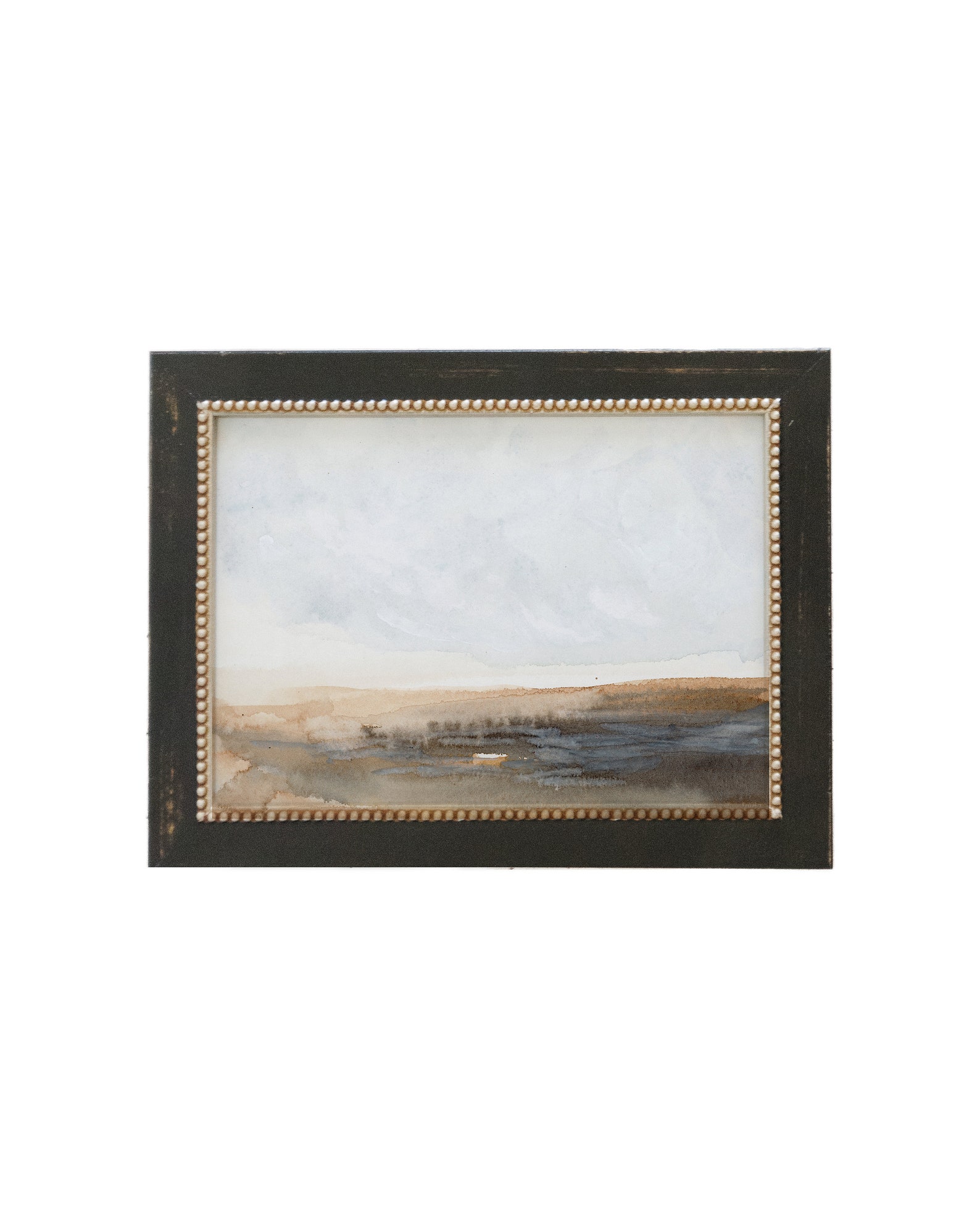 Rust Landscape Art Print Watercolor. Printed and Shipped | Etsy