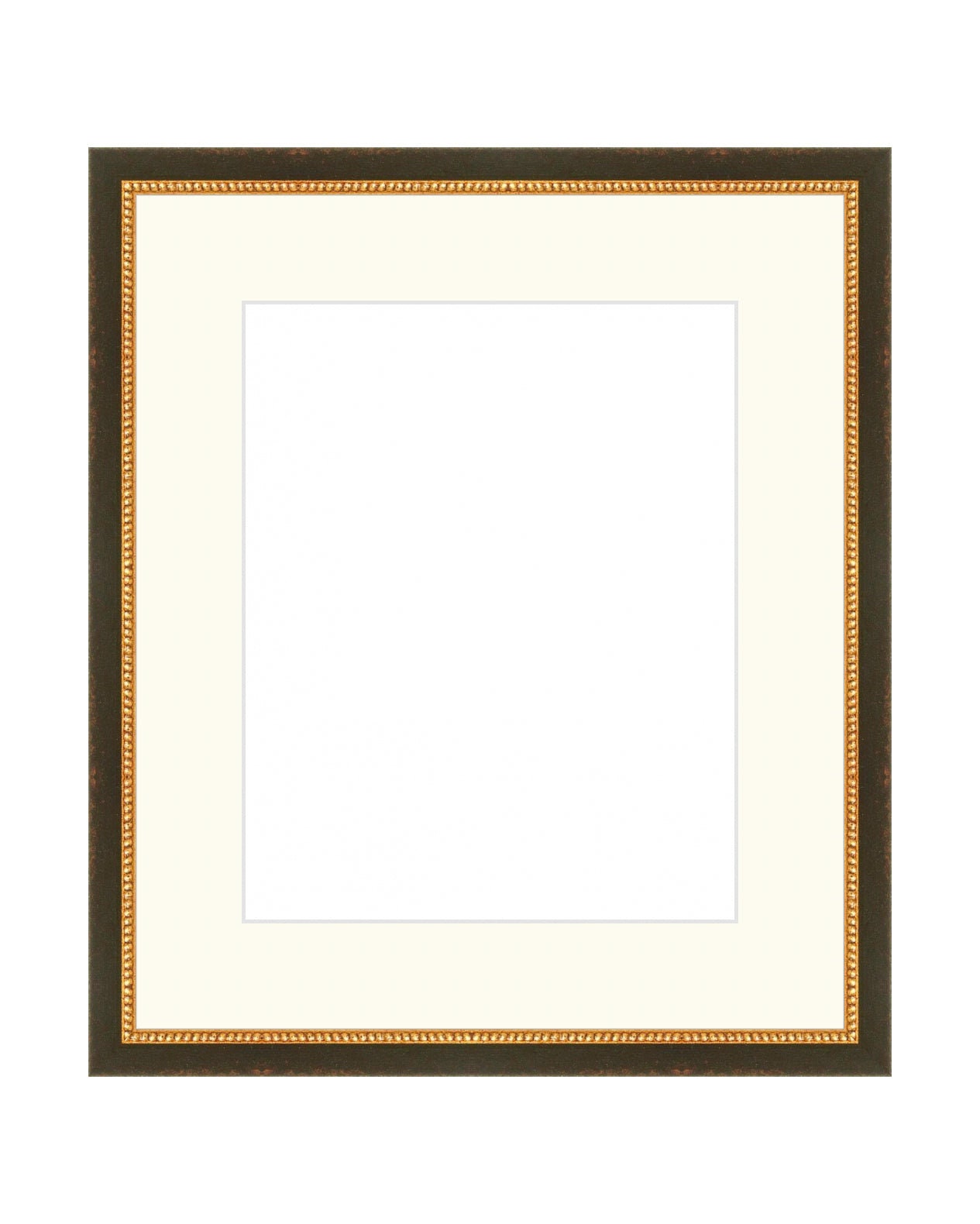 Black and Gold Beaded. Picture Frame Custom Sizes. Custom Etsy