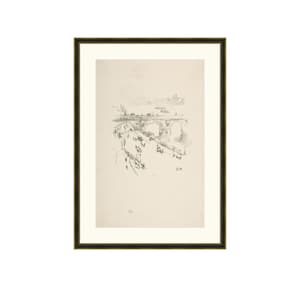 FRAMED. Charcoal Park II. Giclee Prints. Minimal Print. Sketch of Park Wall Art. Park Print. Minimalist Print Neutral Wall Art.