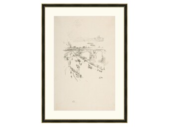 FRAMED. Charcoal Park II. Giclee Prints. Minimal Print. Sketch of Park Wall Art. Park Print. Minimalist Print Neutral Wall Art.