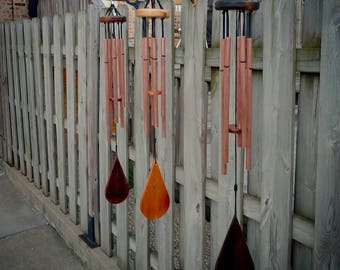 Resonāre Series Tuned Custom Recycled Copper Wind Chimes