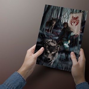Perrin Aybara, Originalkunstdruck des Wheel of Time-Charakters
