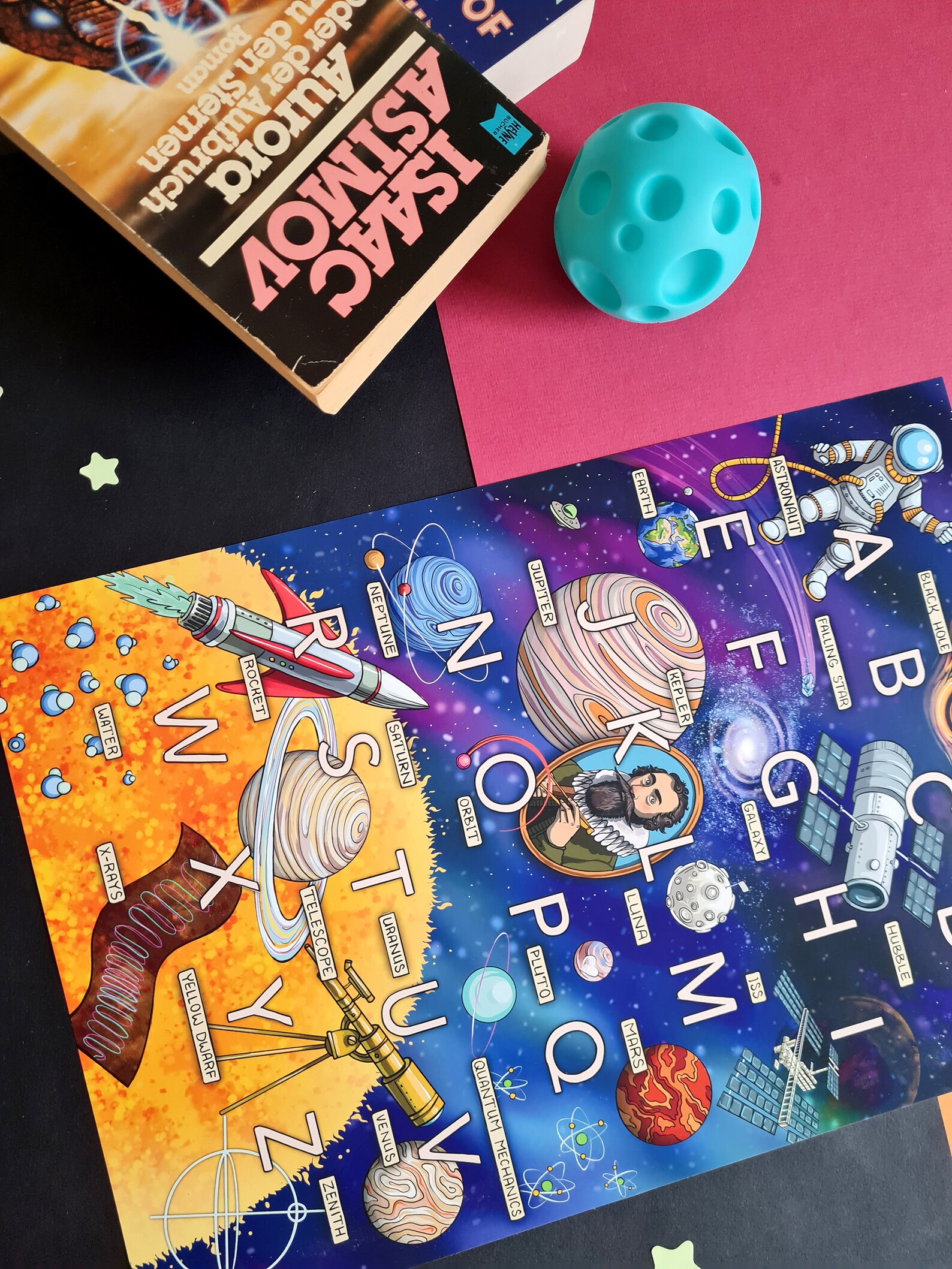 Alphabet Educational Poster Science and Space Themed. | Etsy