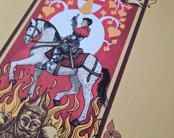 Henry Of Skalitz, original art print