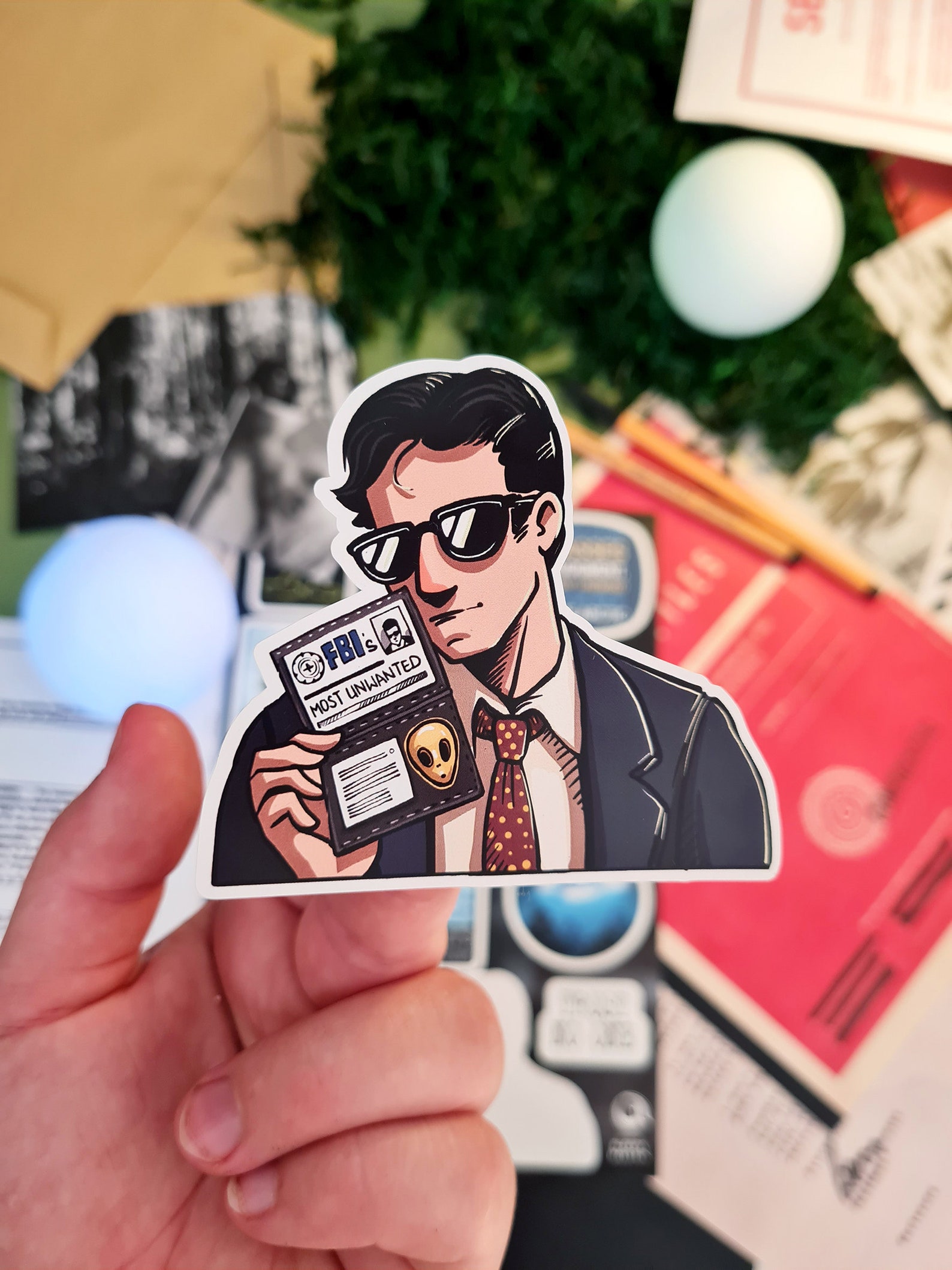 X Files Season 1 Vinyl Sticker Set Etsy