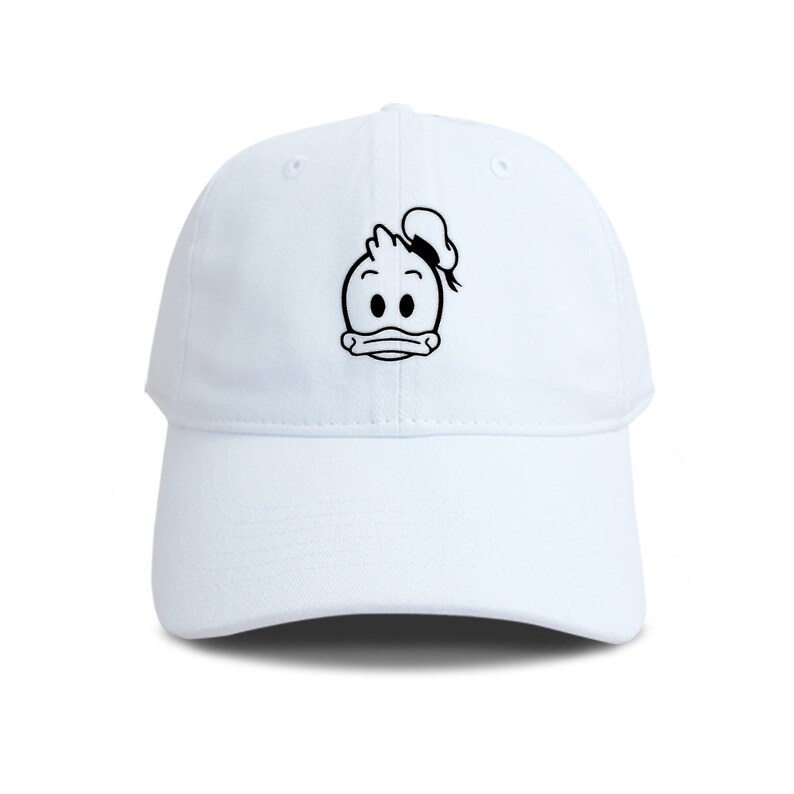 Donald Duck Hat Disney Embroidered Baseball Caps Disney Family Etsy