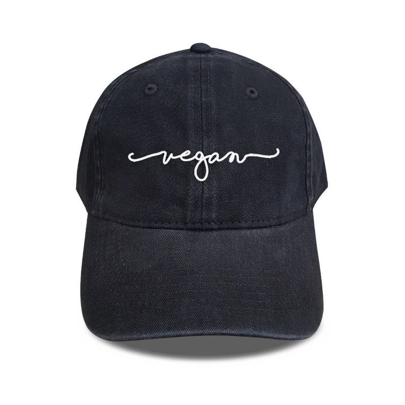vegan baseball cap