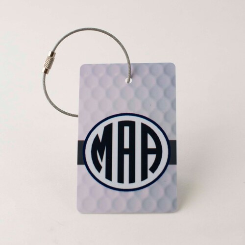 Golf Bag Tag FREE SHIPPING Golf Luggage Tag Custom Bag Etsy