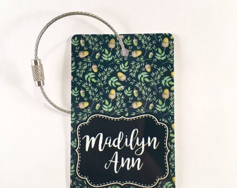 Diaper Bag Tag - FREE SHIPPING,  Back Pack Tag, Luggage Tag, Lunch Box Tag, Child Luggage Tag, Kid Luggage Tag, Gift for Her, Gift for Baby