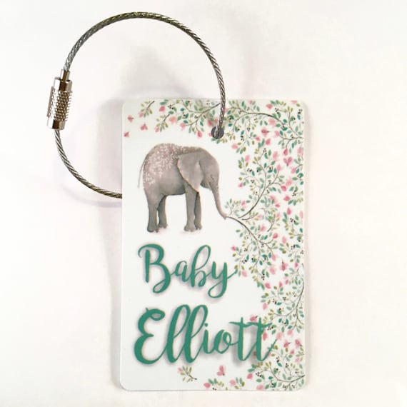 baby bag tag