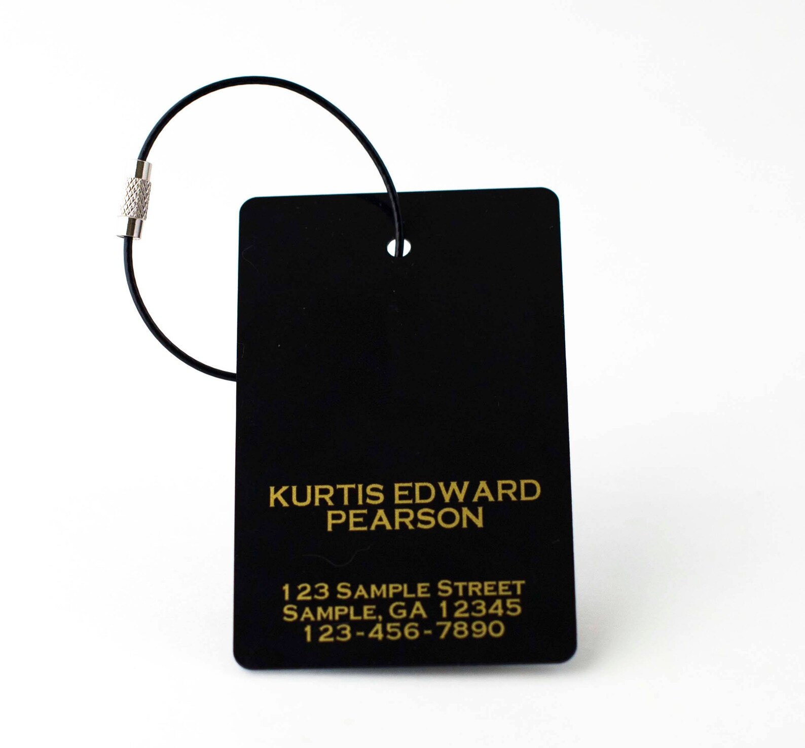 Golf Bag Tag FREE SHIPPING Golf Luggage Tag Custom Bag Etsy