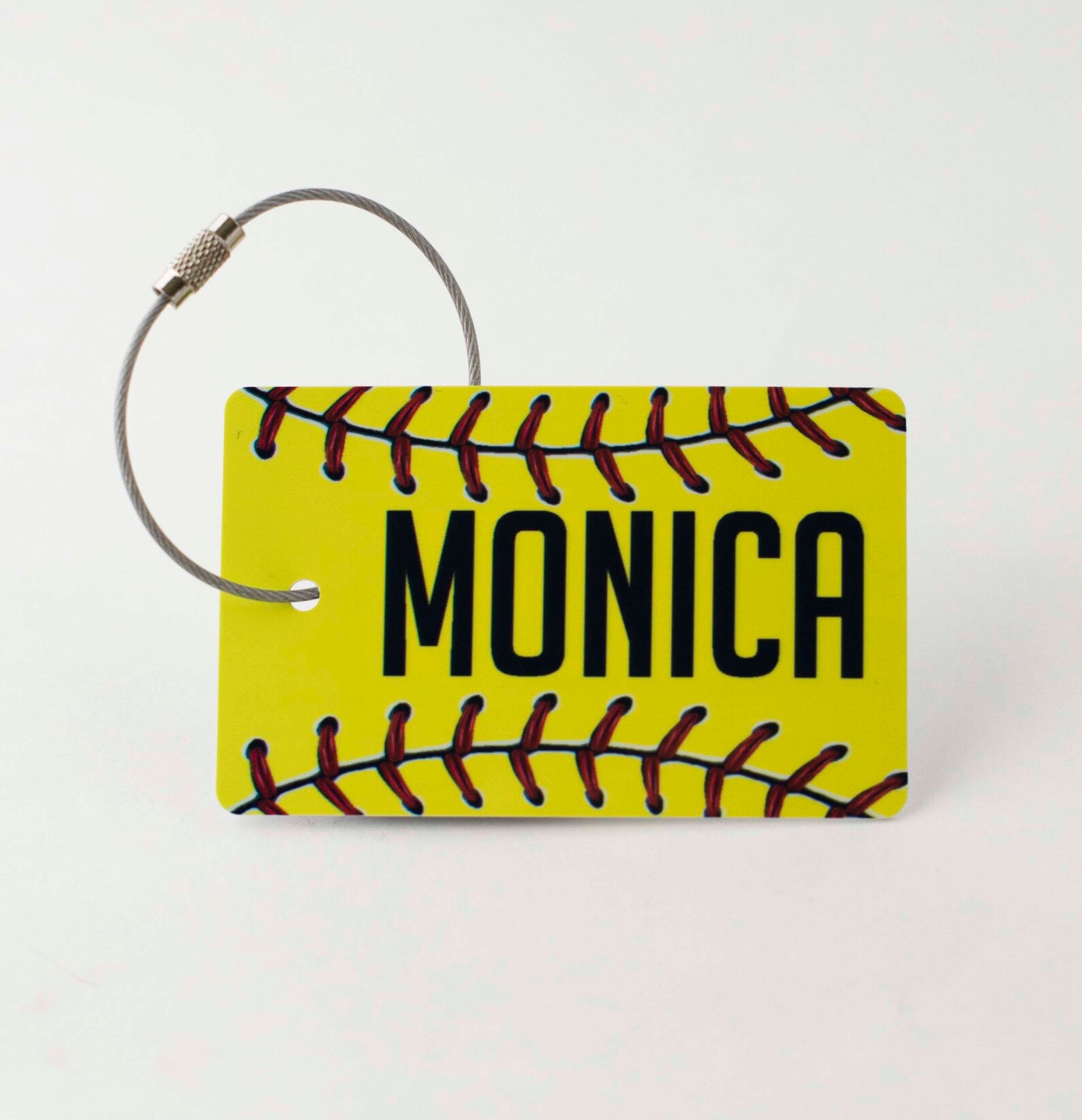 Softball Bag Tag FREE SHIPPING Softball Luggage Tags Etsy